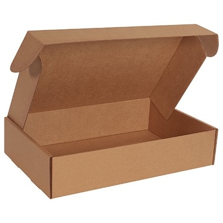 Bsc Preferred 18 x 12 x 4'' Kraft Deluxe Literature Mailer, 25PK BUY00013406